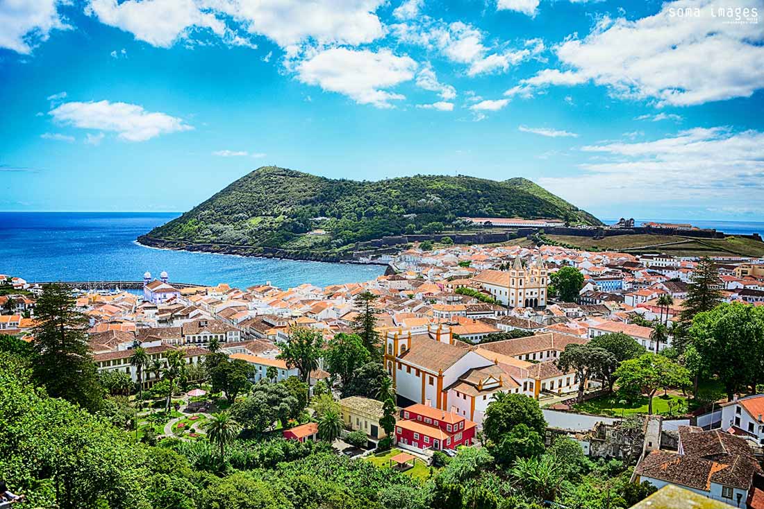 Fortaleza de Sao Joao Baptista en Angra do Heroismo