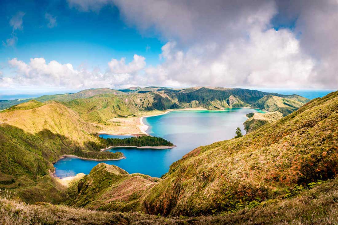 Lagoa do Fogo en la isla de São Miguel