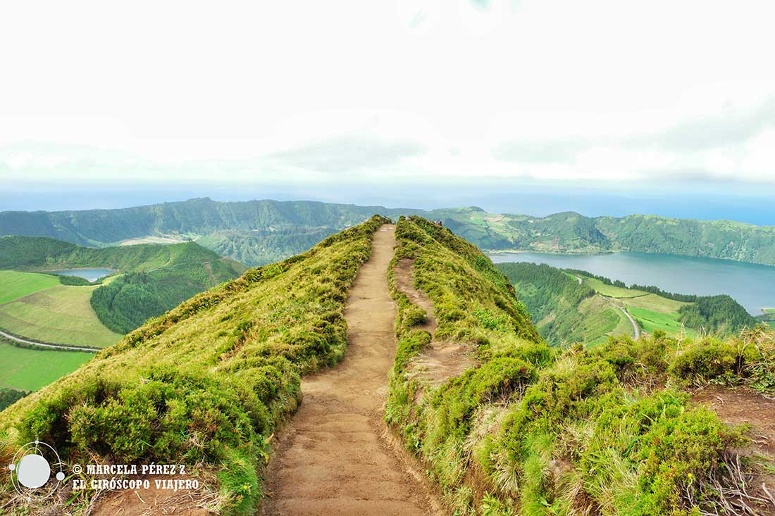 Mirador Boca do Inferno sobre Sete Cidades