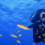 Bautismo de buceo en la isla de Santa María