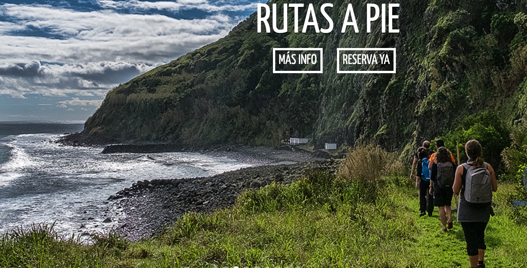 Rutas a pie por las Islas Azores